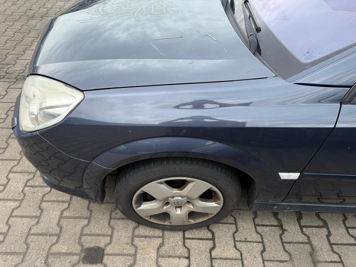 Opel Vectra C original Kotflügel links Z168 Metroblau Perl Facelift BJ06